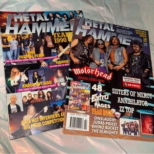 Heavy Metal Rock Magazine Lot